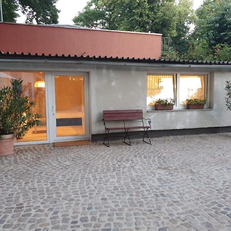 Ferienwohnung Lindenhof, Zentrumsnah Mit Terrasse Und Grillmoeglichkeit Magdeburg Exterior photo